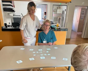 Die Tover Tafel im Einsatz auf der C1 Die Tover Tafel im Einsatz auf der C1