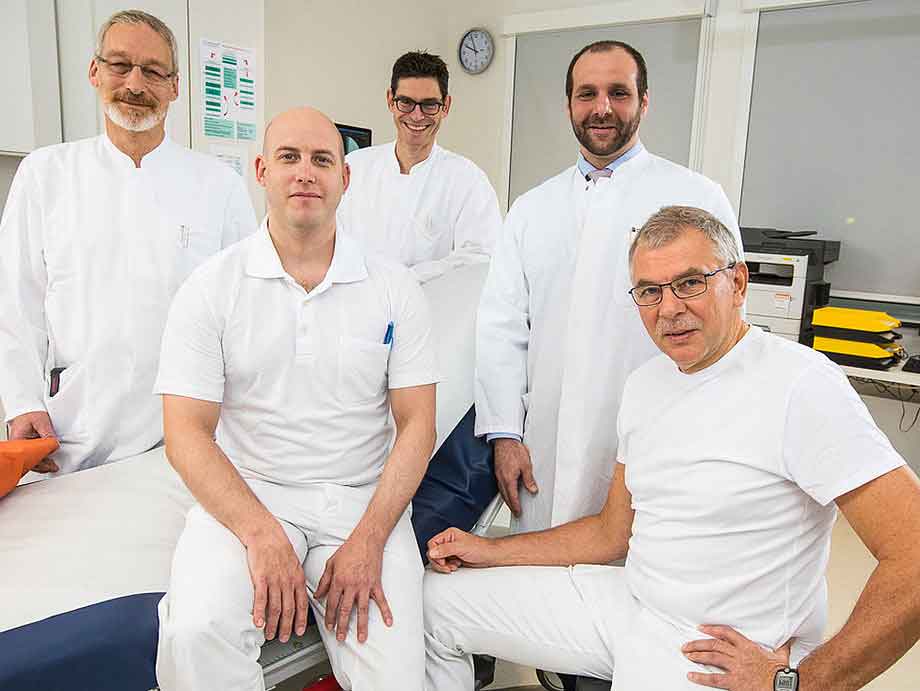 Team Unfallchirurgie am St. Franziskus-Hospital