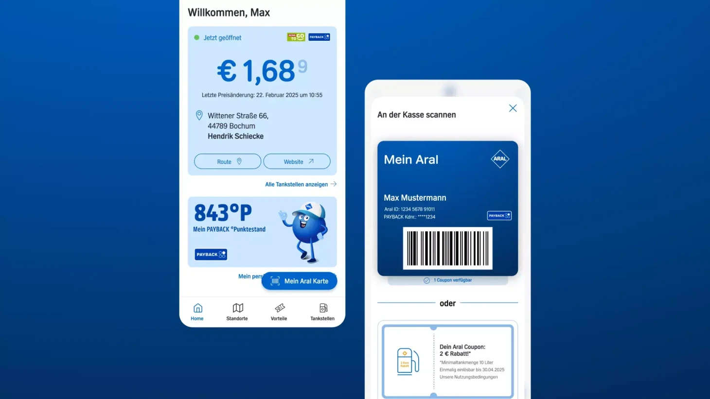 meinAral App – günstigste Aral Tankstelle in der Nähe finden