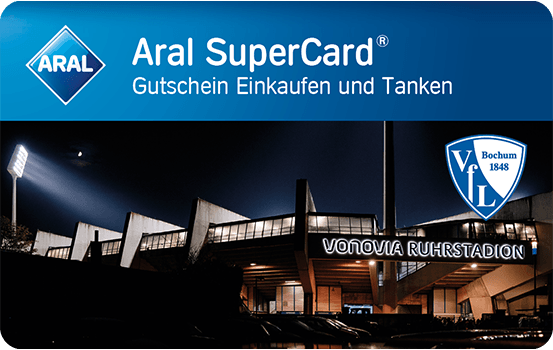 VfL Bochum Mannschaft Aral ARAL Supercard 17/18 C GE000717 