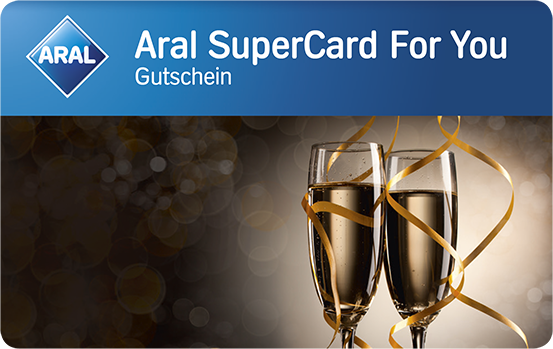 Aral SuperCard For You - Neujahr - Auf Uns