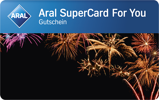 Aral SuperCard For You  - Neujahr - Feuerwerk