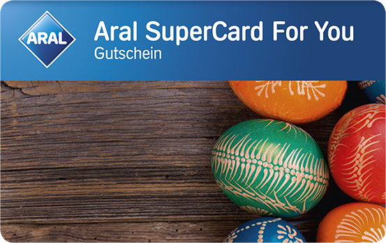 Aral SuperCard For You  - Ostern - Bunt