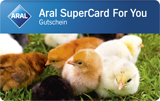 Aral SuperCard For You  - Ostern - Küken