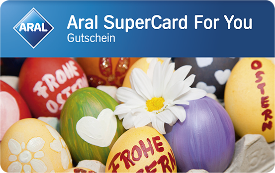 Aral SuperCard For You  - Ostern - Blume