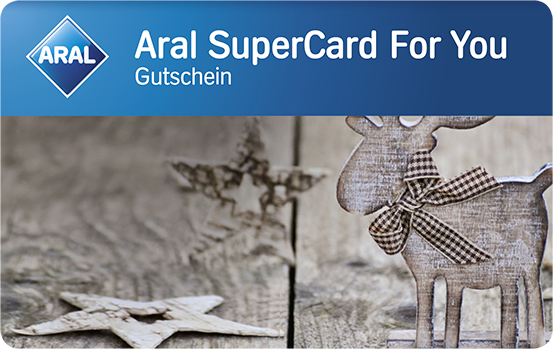 Aral SuperCard For You  - Weihnachten - Rentier