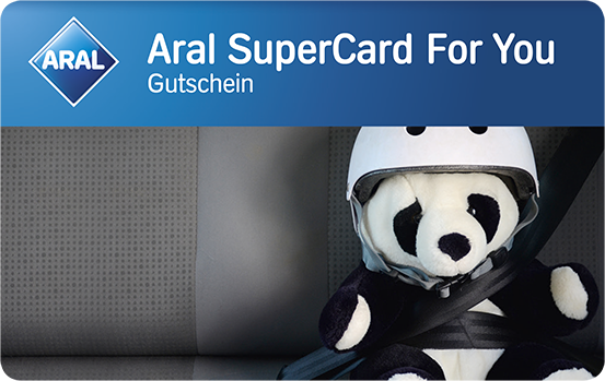 Aral SuperCard For You  - Führerschein - Panda