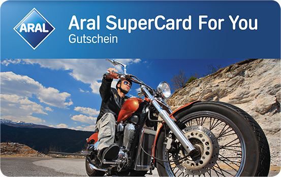 Aral SuperCard For You  - Führerschein - Biker