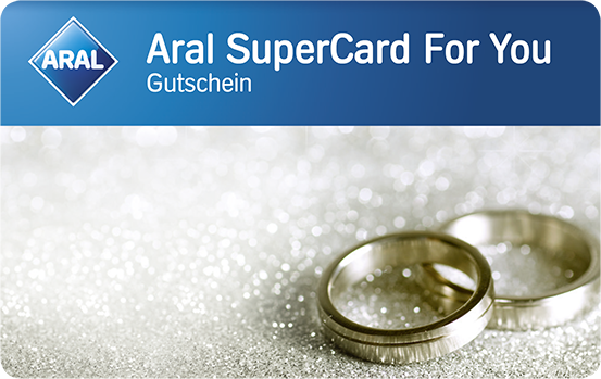 Aral SuperCard For You  - Hochzeit - Ringe