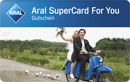 Aral SuperCard For You  - Hochzeit - Bike