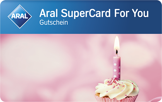 Aral SuperCard For You  - Jubiläum - Kerze