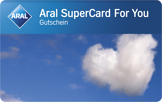 Aral SuperCard For You  - Liebe und Freundschaft - Wolke