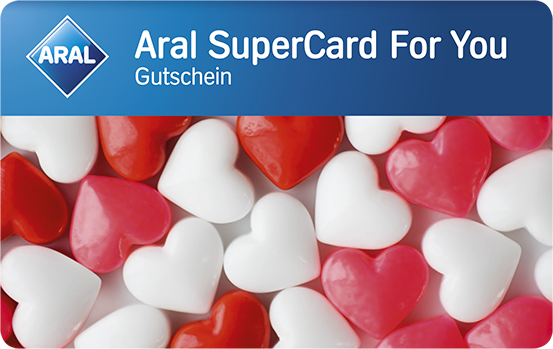Aral SuperCard For You  - Liebe und Freundschaft - Herzchen