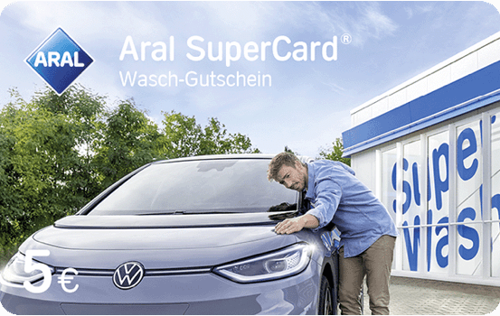 5 EUR Aral SuperCard Waschen