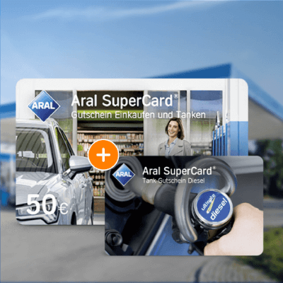 Der Aral SuperCard Shop