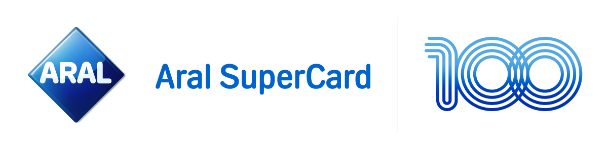 Logo Aral SuperCard - Aral 100 Jahre