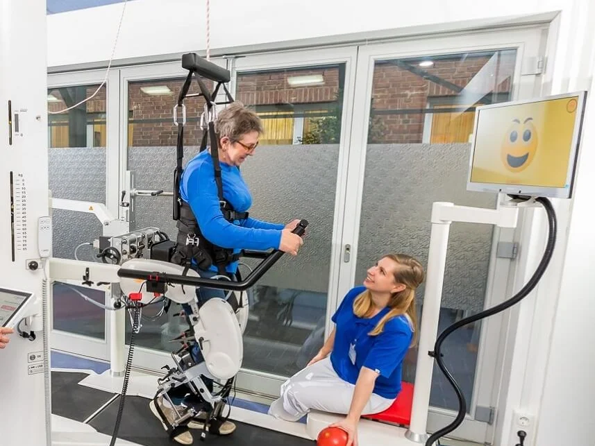 Gangroboter Lokomat Klinik für Neurologische und Fachübergreifende Frührehabilitation