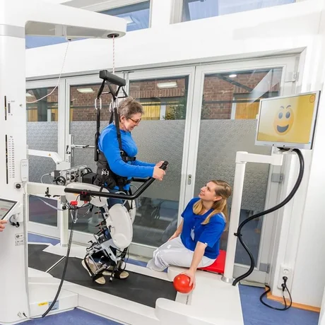 Gangroboter Lokomat Klinik für Neurologische und Fachübergreifende Frührehabilitation