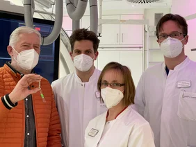 Chefarzt Prof. Dr. Jan-Malte Sinning und Team 