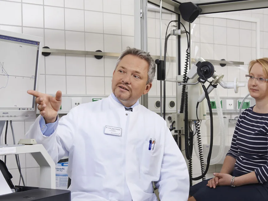 Pneumologie, Allergologie, Schlaf- und Intensivmedizin am Krankenhaus St. Josef