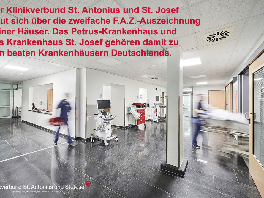 F.A.Z. Auszeichnungen für Krankenhaus St. Josef und das Petrus-Krankenhaus