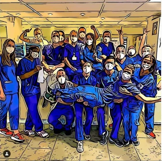 Team der Intensivstation St. Marien-Hospital Köln