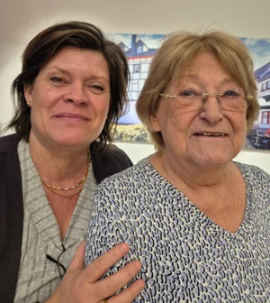 Angehörige mit Mutter