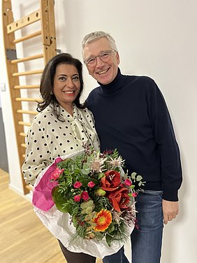 Dr. Pantea Pape und Prof. Ralf-Joachim Schulz