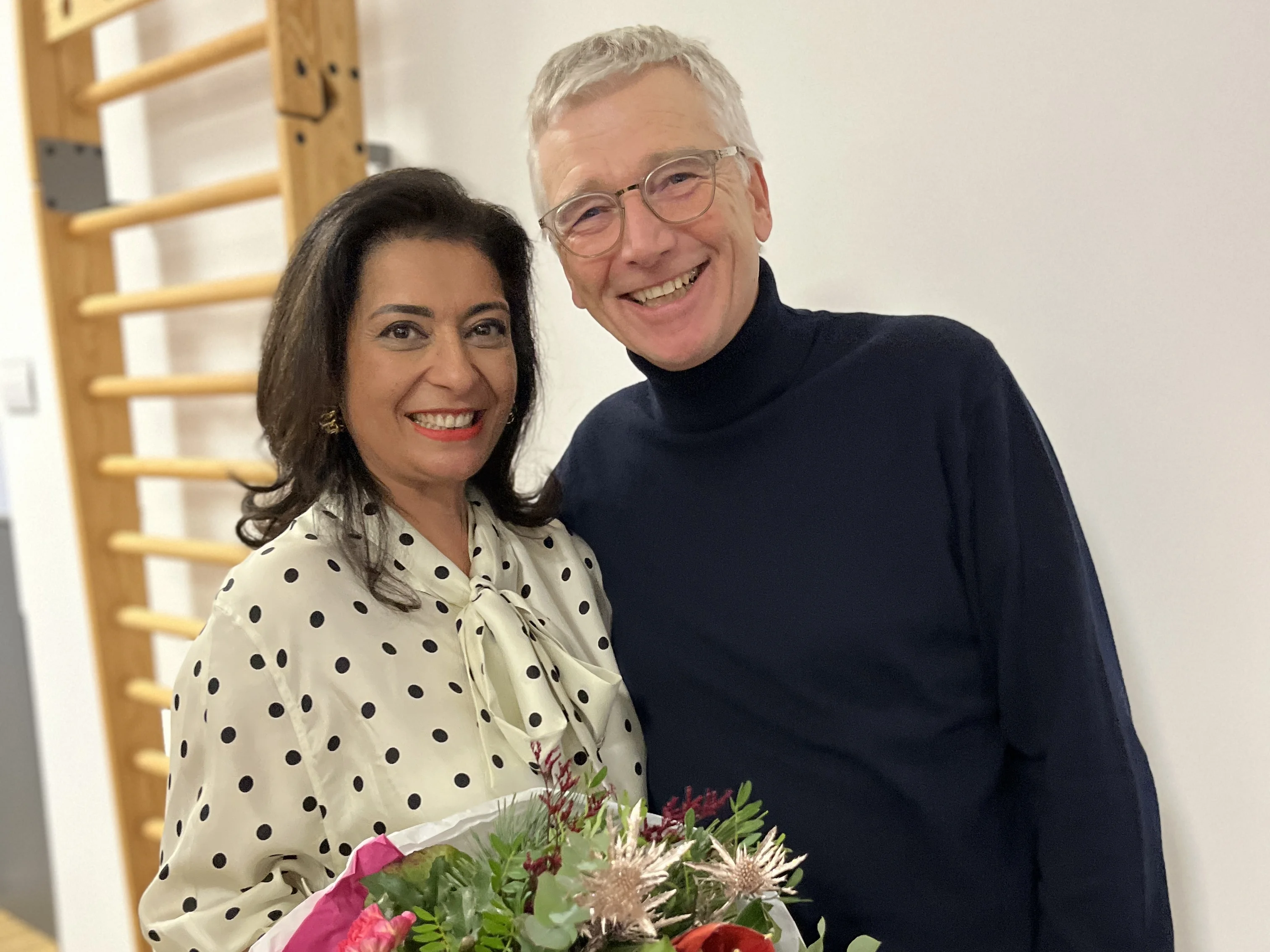 Dr. Pantea Pape und Prof. Ralf-Joachim Schulz