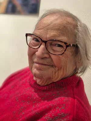 Hedwig Knebel ist Gast in der Tagespflege in Bad Münstereifel