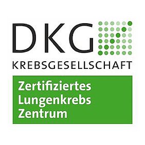 Logo DKG Zertifiziertes Lungenkrebszentrum St. Marien-Hospital 