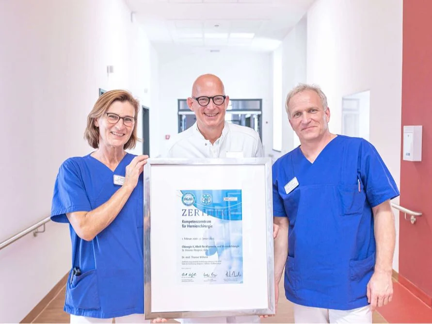 Hernienzentrum-Auszeichnung