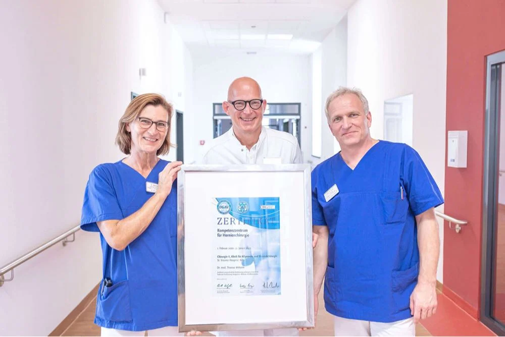 Hernienzentrum-Auszeichnung
