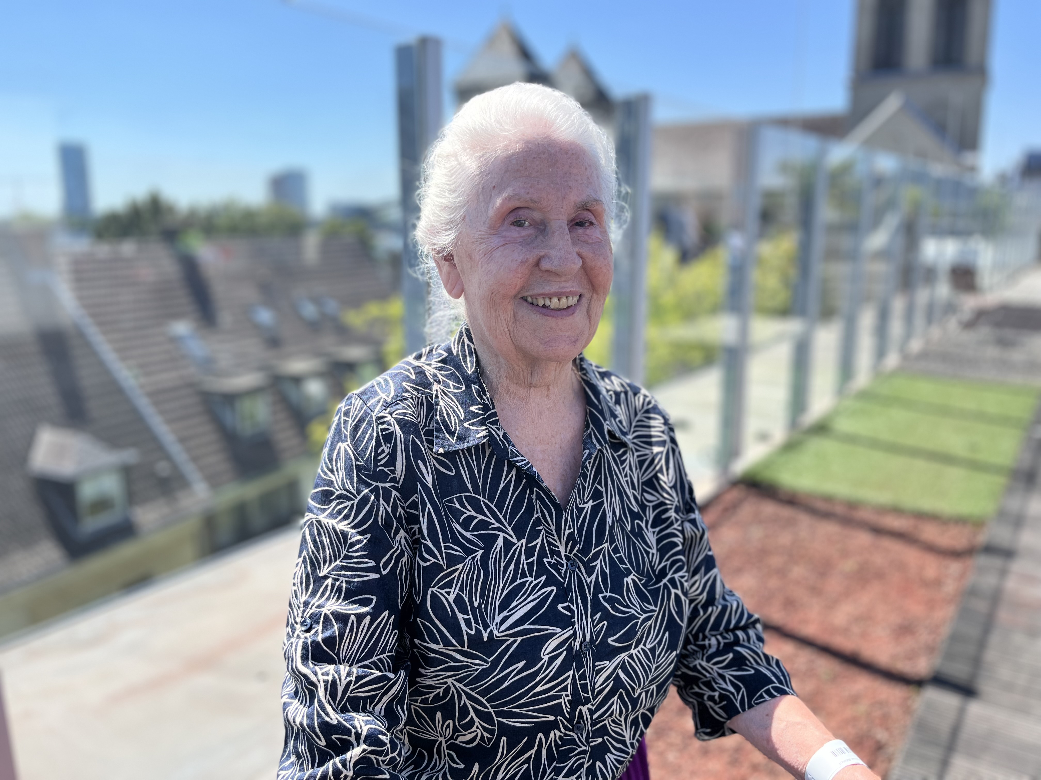 Rosemarie Beck in der Geriatrischen Reha
