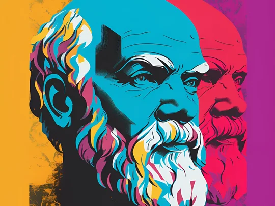 Sokrates in pop art