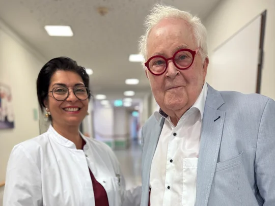 Dr. Michael Cramer mit Dr. Pantea Pape
