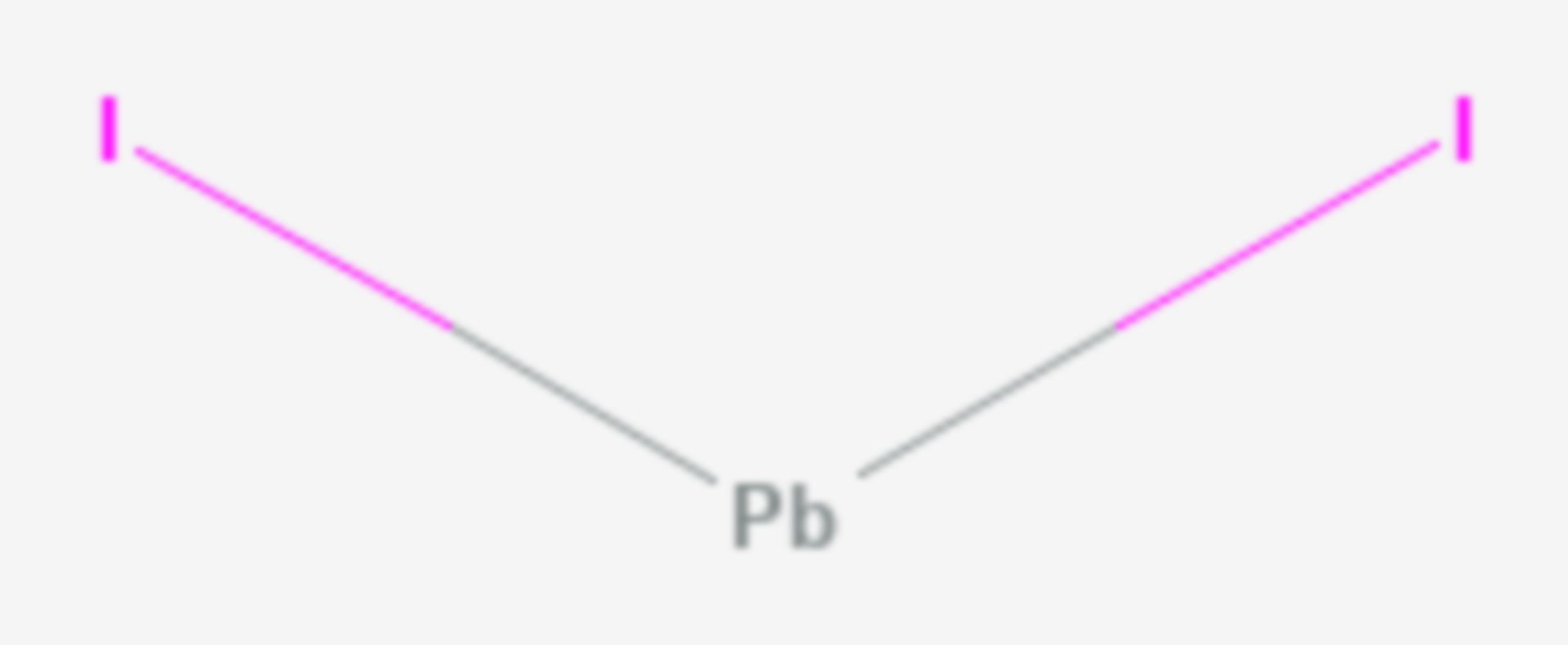 Blei(II)-iodid (Strukturformel)