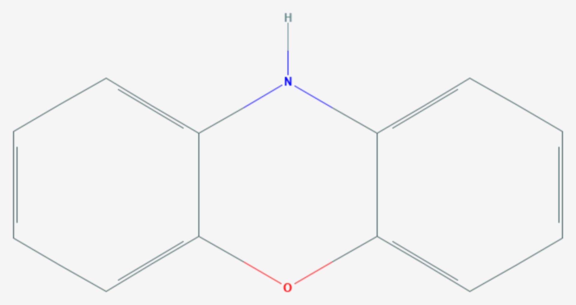 Phenoxazin (Strukturformel)