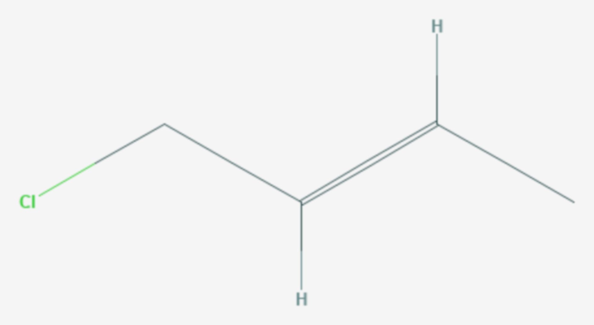 1-Chlor-2-buten (Strukturformel)