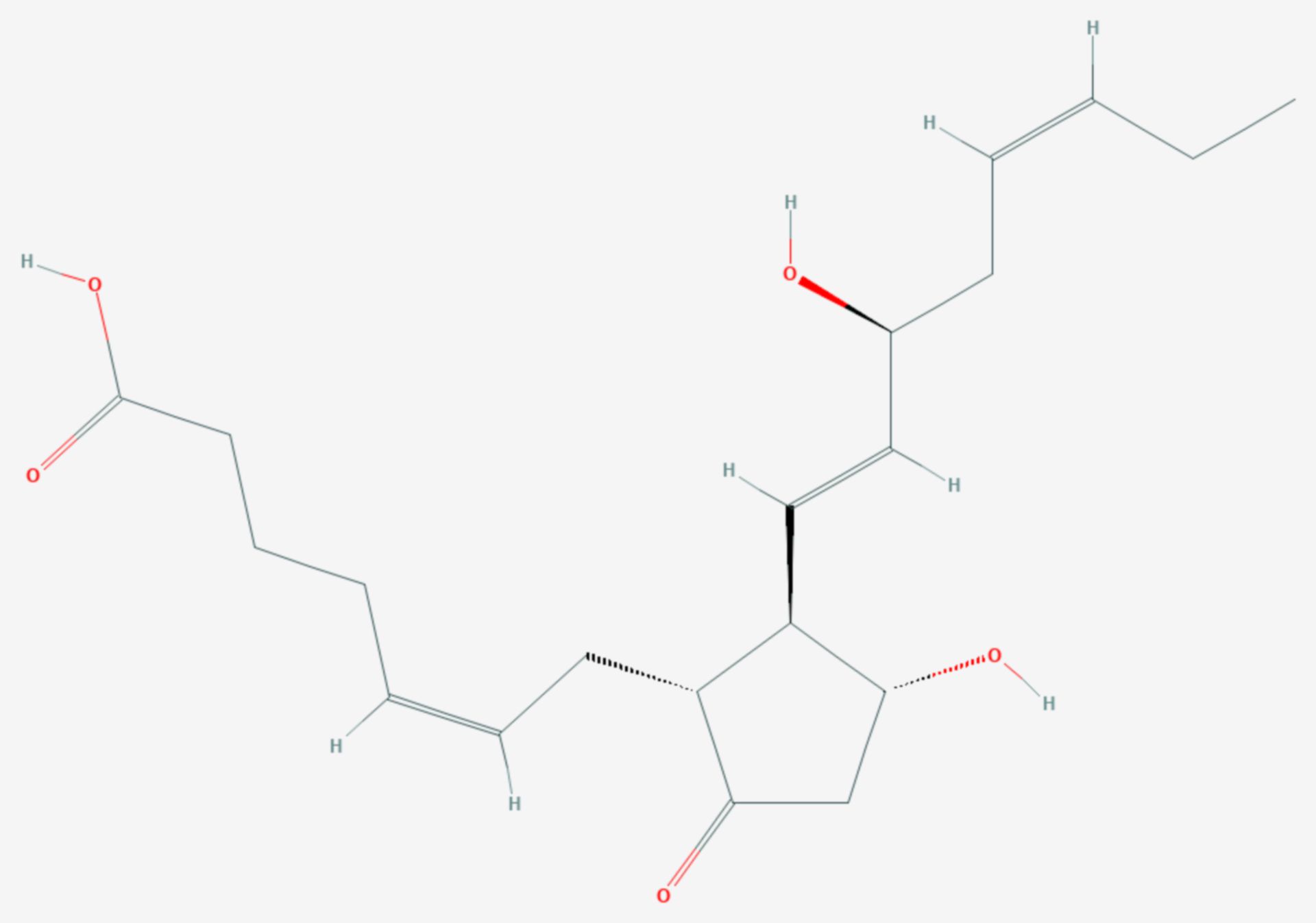 Prostaglandin E3 (Strukturformel)