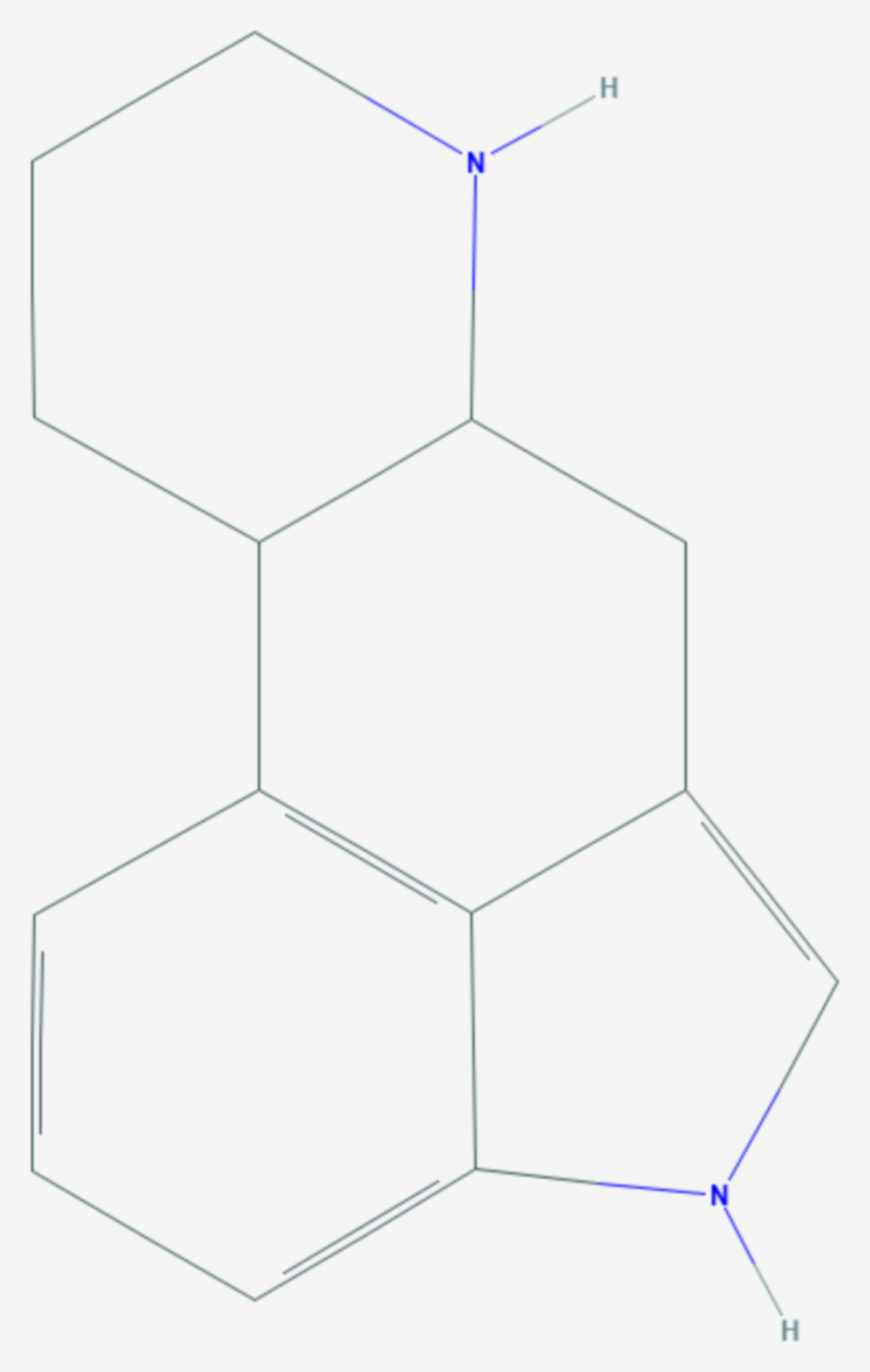 Ergolin (Strukturformel)