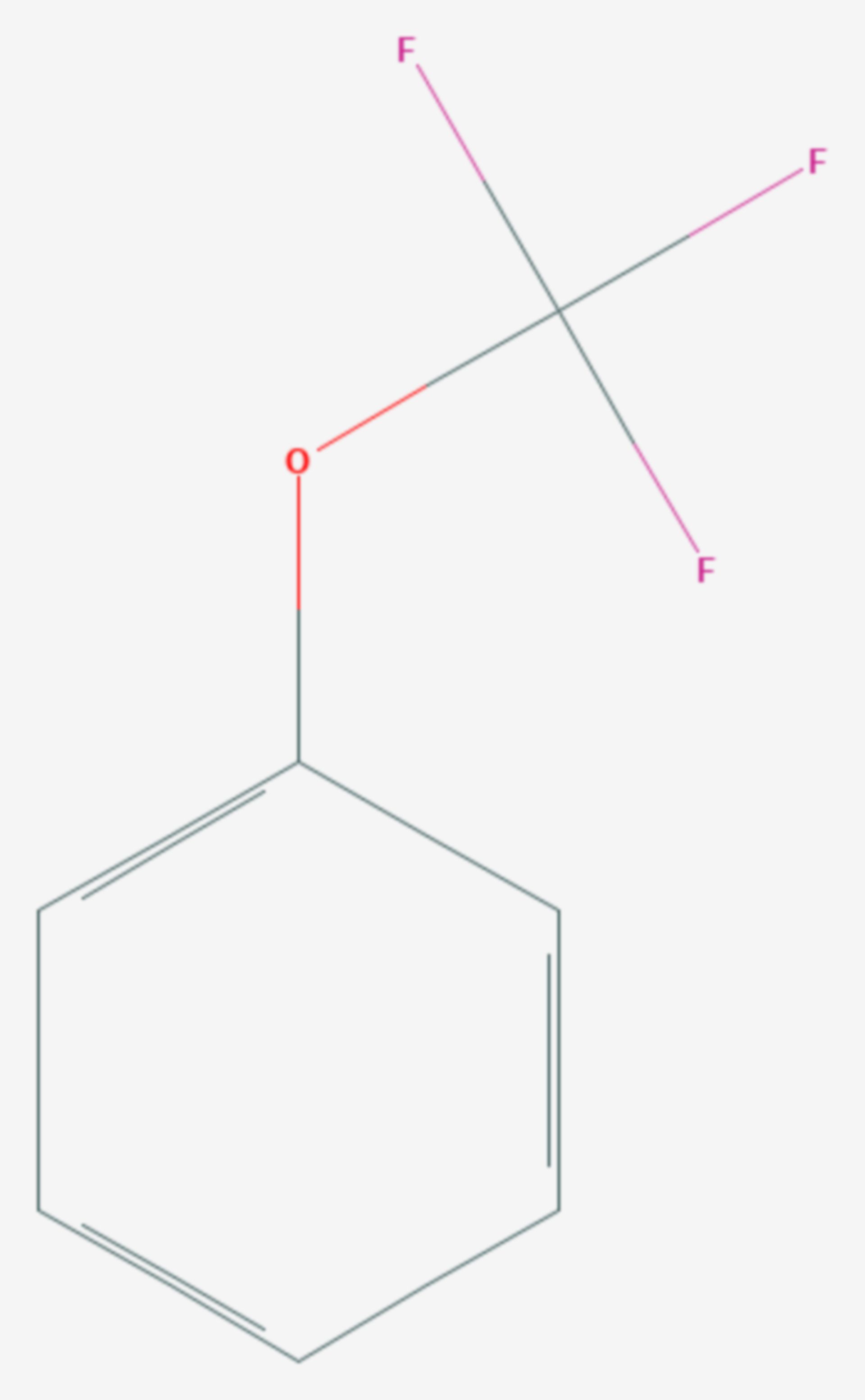 Trifluormethoxybenzol (Strukturformel)