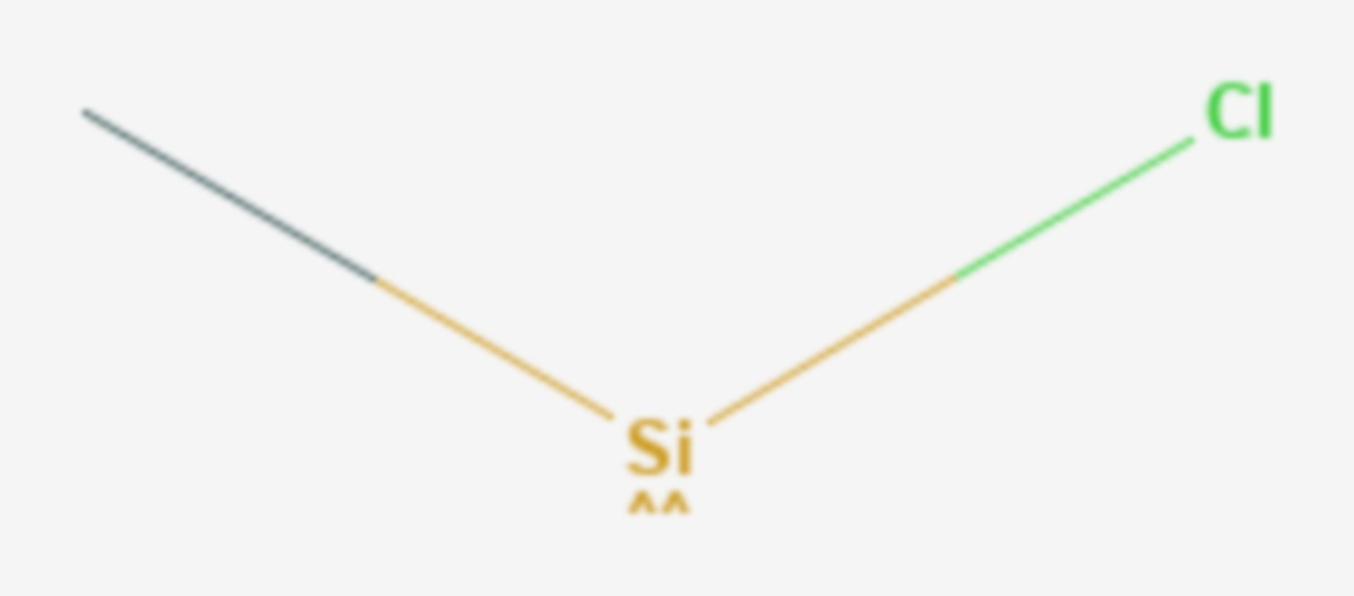 Chlormethylsilan (Strukturformel)