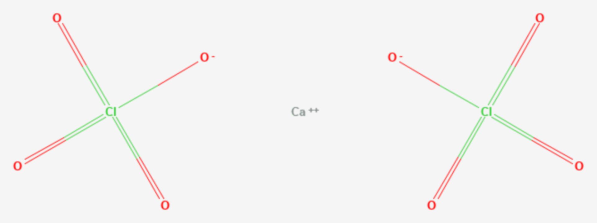Calciumperchlorat (Strukturformel)