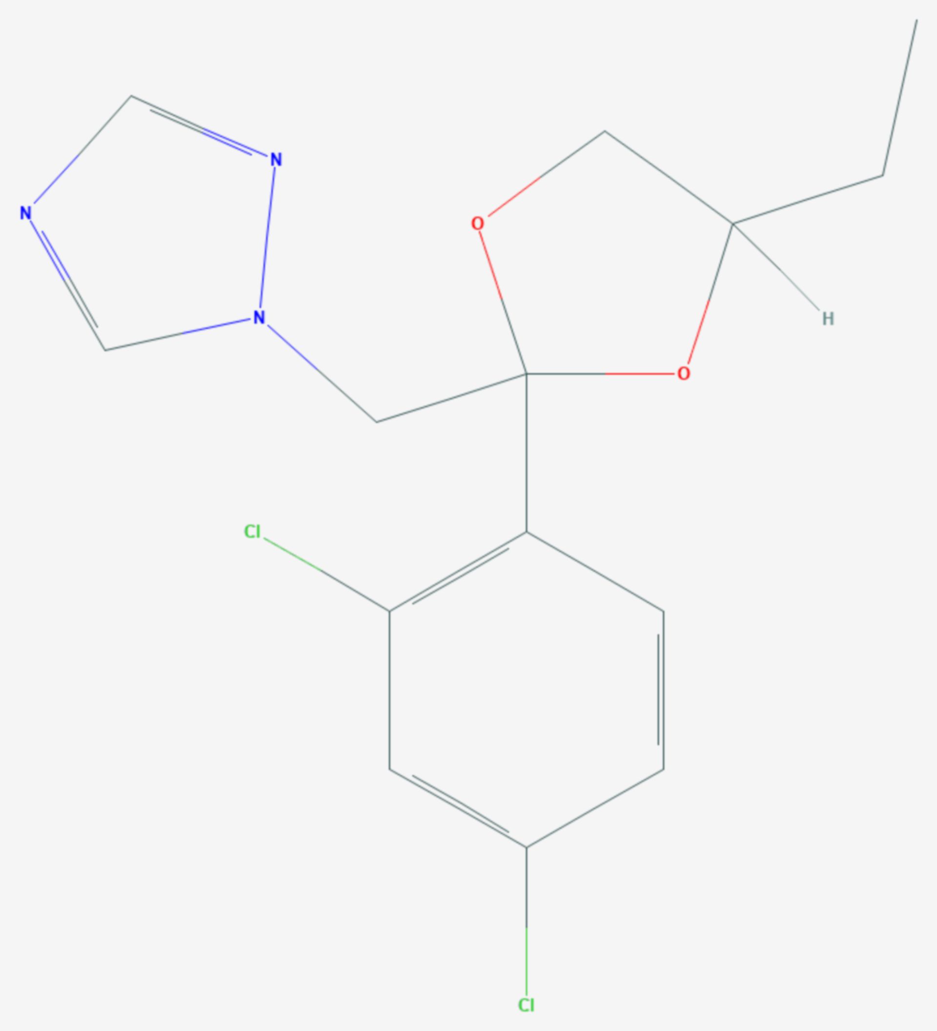 Etaconazol (Strukturformel)