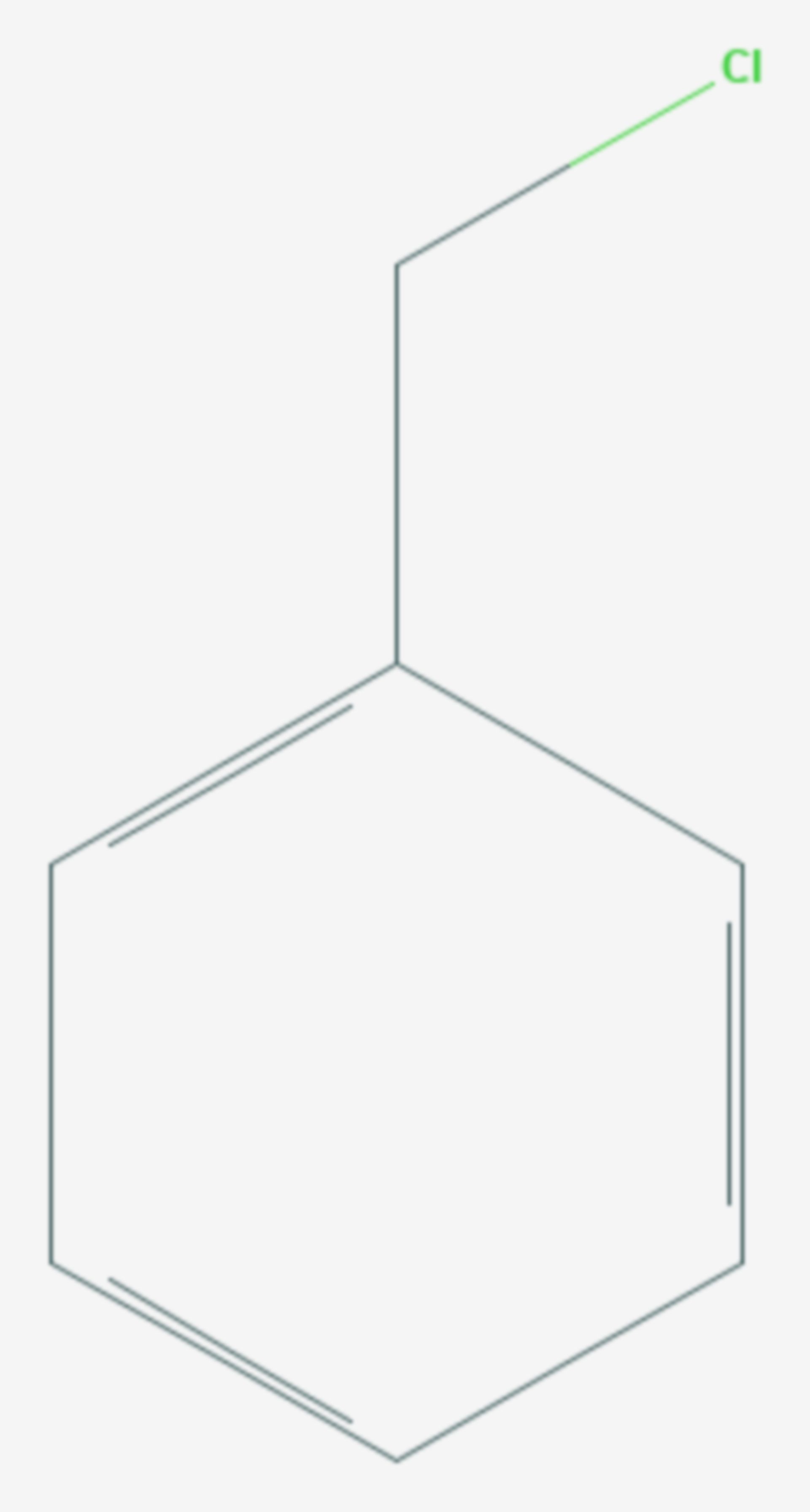 Benzylchlorid (Strukturformel)