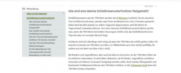 Schilddrusenunterfunktion Hypothyreose Doccheck