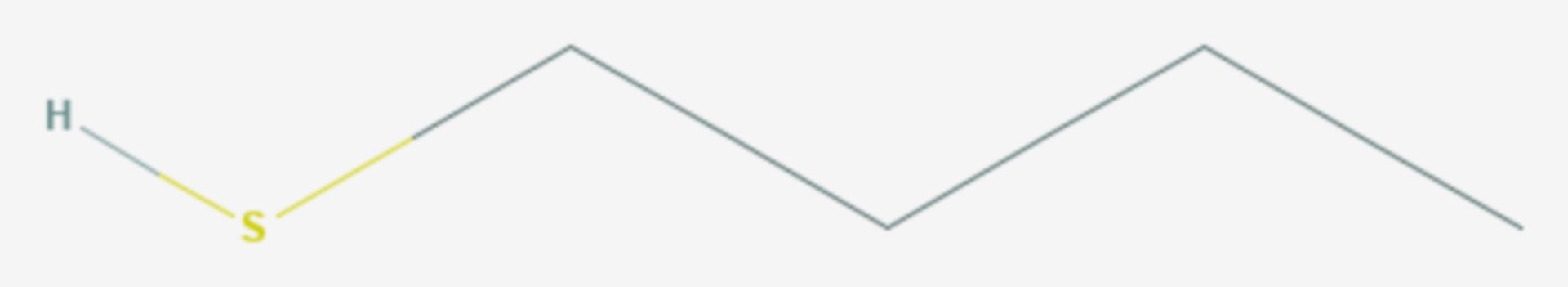 Butanthiol (Strukturformel)