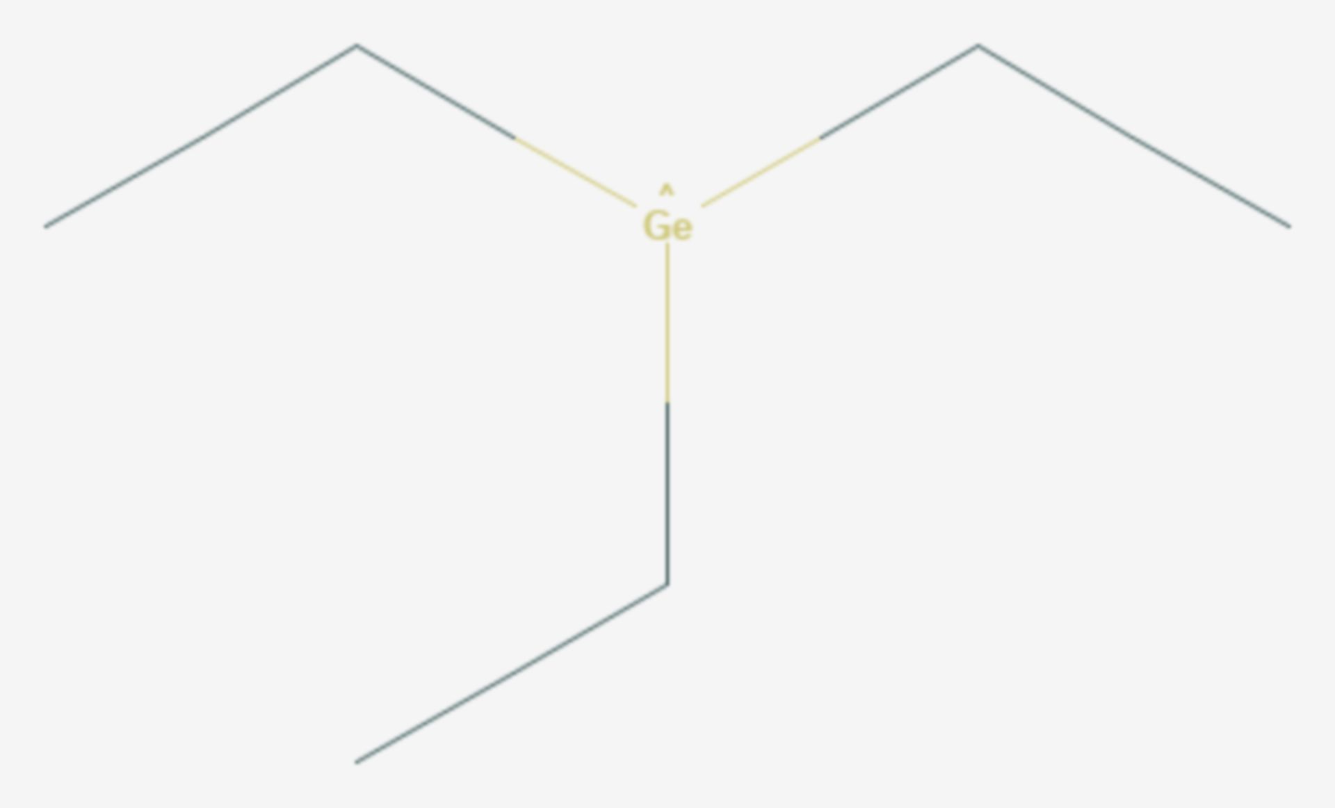 Triethylgermaniumhydrid (Strukturformel)