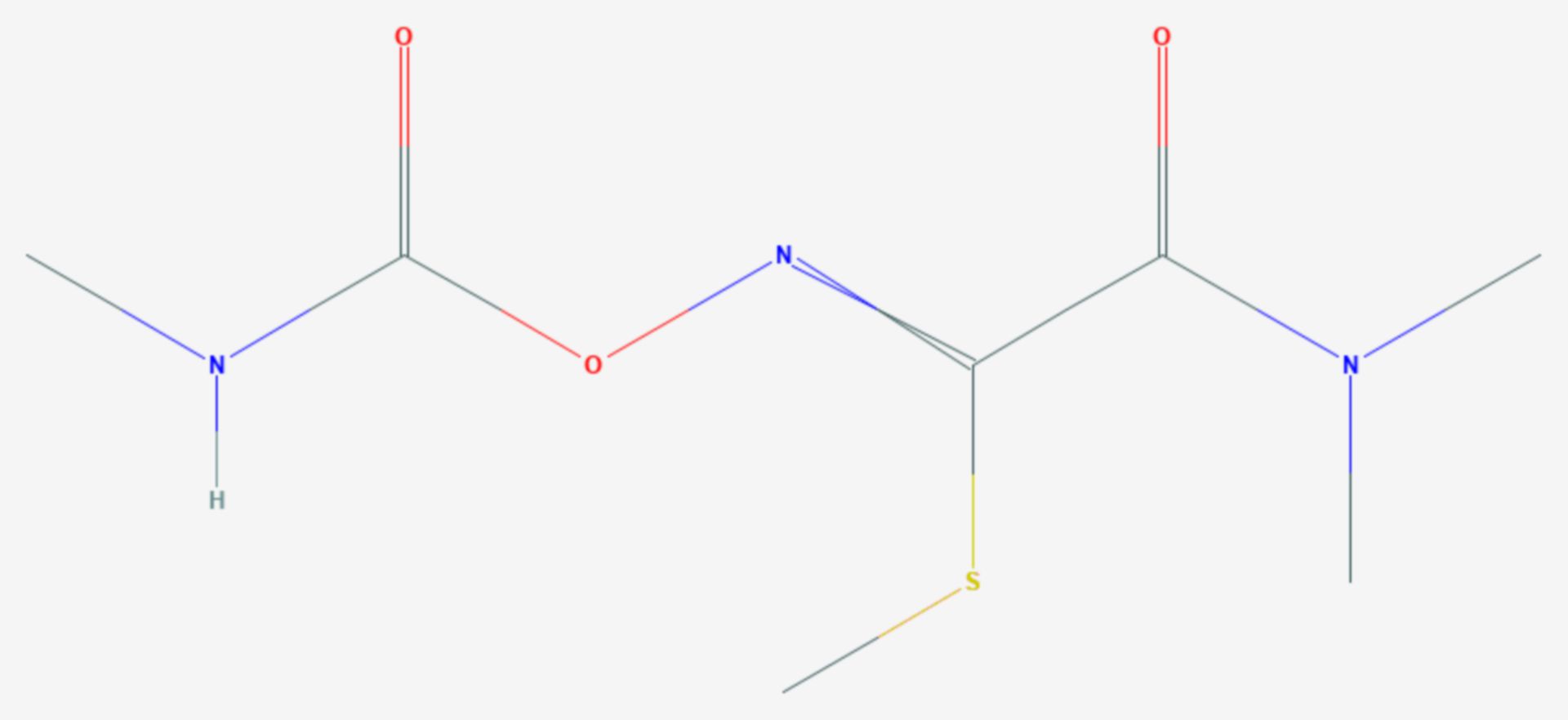 Oxamyl (Strukturformel)